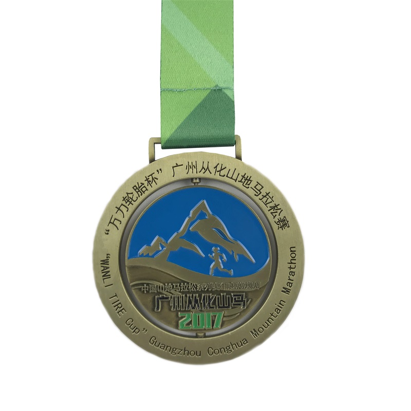 Diseño perfecto Logotipo personalizado 4D Medallas deportivas y medallas conmemorativas de cinta