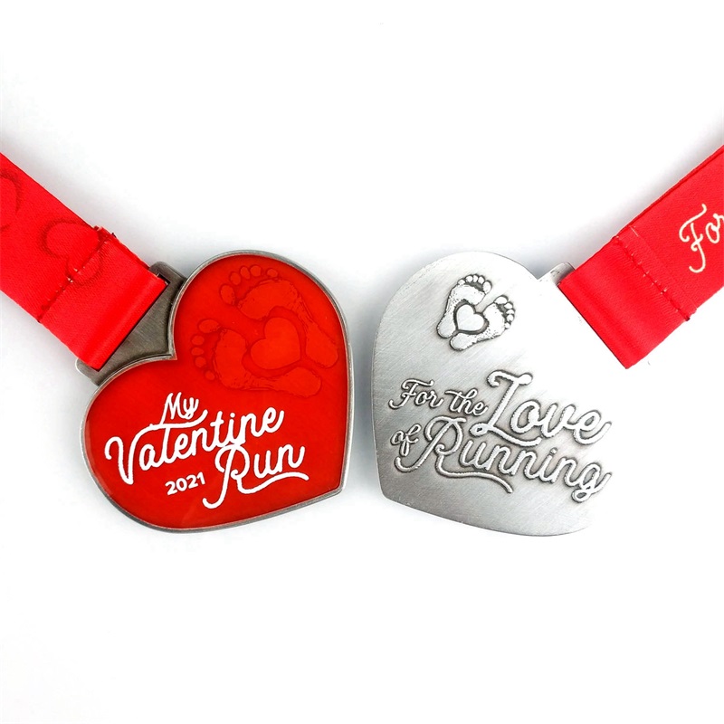 La guía de regalos perfecta para las medallas de carrera de Holiday de Valentine.