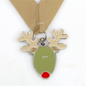 Premios de medallas personalizadas para medallas de plata y bronce de oronavideño