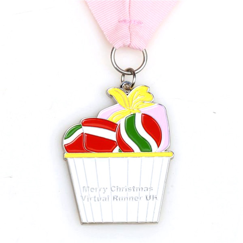 Premios de medallas personalizadas para medallas de plata y bronce de oronavideño