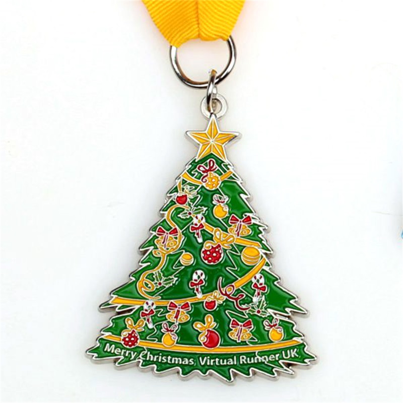 Premios de medallas personalizadas para medallas de plata y bronce de oronavideño