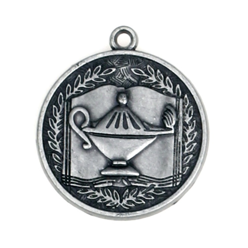 Medallas de medallas de metal chapadas antiguas de latón