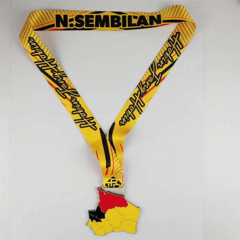 Medalla de efecto estereoscópico de la medalla deportiva personalizada profesional