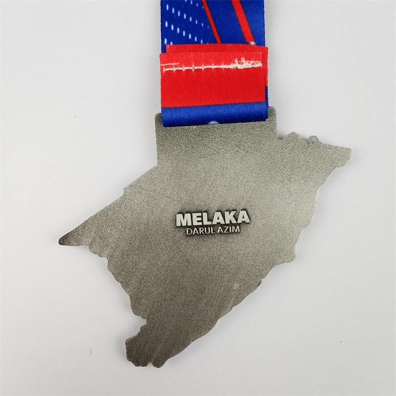Medallas conmemorativas de medallón de metal de esmalte suave y suave