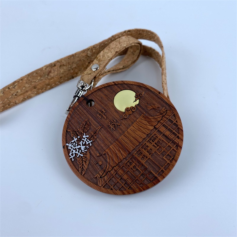 Medallas de fábrica GAG Medalla de madera personalizada Medalla de maratón de madera con logotipo de grabado láser
