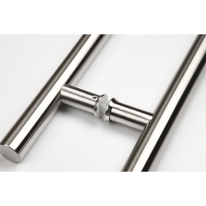 SS-027 Mango de puertas de acero inoxidable de acero inoxidable de escalera de doble cara SS-027
