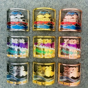 Medalla de esmalte deportivo barato de metal de metal personalizado