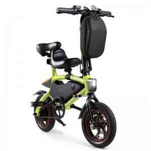 B1- 12 pulgadas bicicleta eléctrica plegable portátil