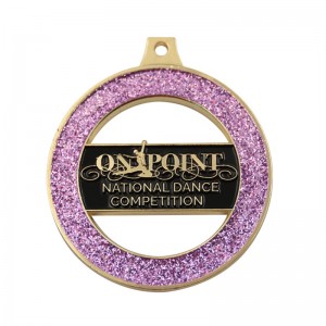 Medalla de gimnasia de esmalte personalizado