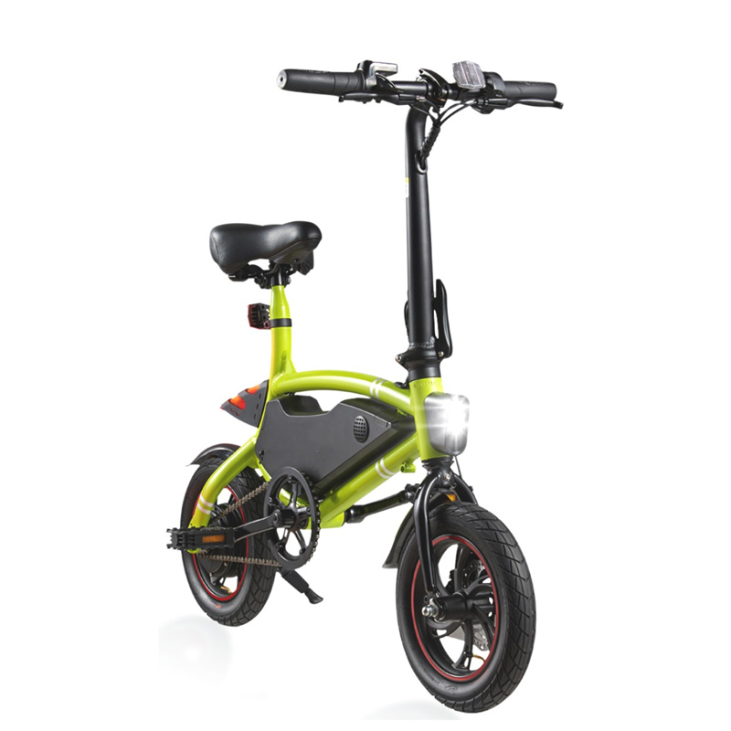 B1- 12 pulgadas bicicleta eléctrica plegable portátil