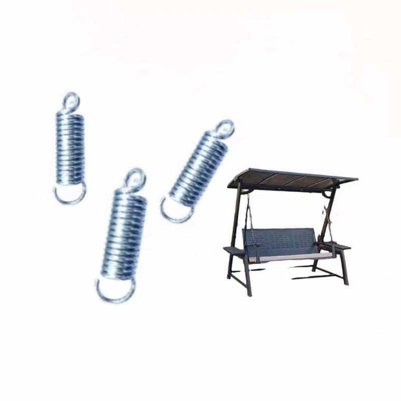 Tensión de acero inoxidable de alta precisión resorte colgante colgante resorte giratorio silla resorte