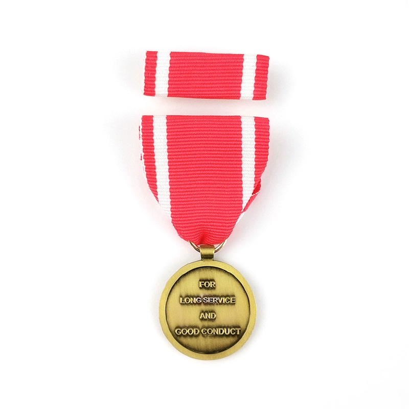 Medallón de medalla personalizado Medallón de metal de fundición de metal Medallas de actividad 3D y Medalla de Honor de premios con cinta