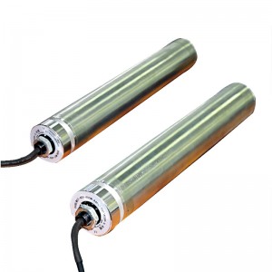 Recto a través de 50/60 Rodillo eléctrico en miniatura DC Motor galvanizado de 24 V sin cepillo 220V 380V Rodillo de acero inoxidable