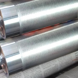 La cabeza del transportador del rodillo principal y conducido del rodillo de la cola del rodillo de la rueda del rodillo de la rueda del rodillo del rodillo del rodillo del rodillo pasivo rodillo de la línea del ensamblaje