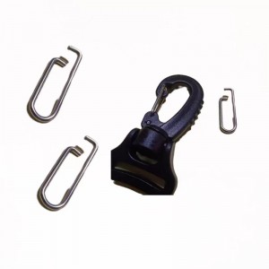 SEGURIDAD DE SEGURIDAD DE ACERADO INOXIDABLE MOCA MINTERACIÓN Ajuste de la hebilla del resorte del resorte