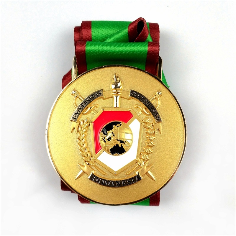 Medalla de Honor Personalización de aleación de zinc personalizado Su propio deporte de carrera Medalla de esmalte suave