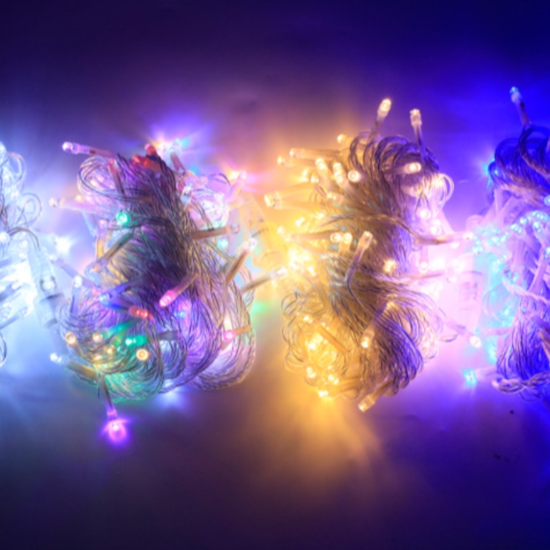 Iluminación de guirnaldas al aire libre de vacaciones Fiesta de bodas LED Magic Camida de hadas de hadas luces de decoración de Navidad