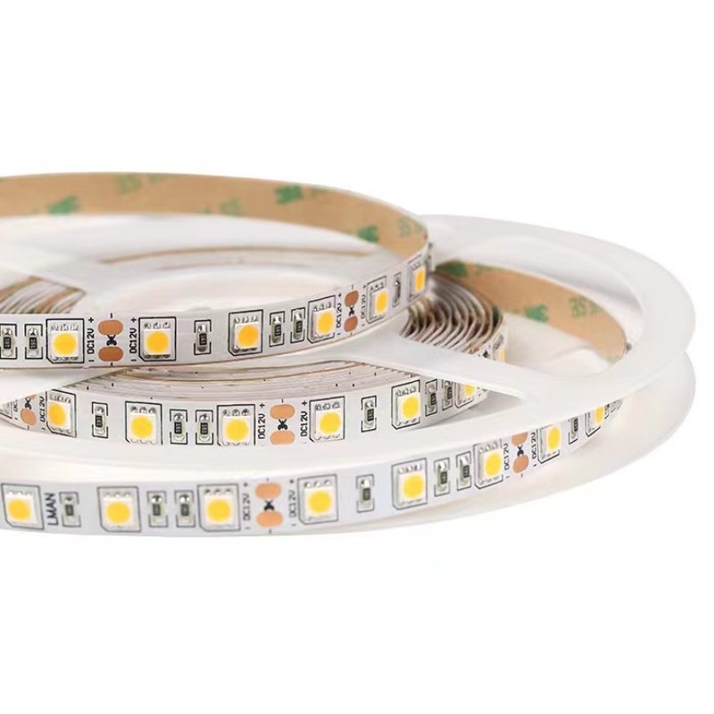Decoración interior impermeable smd 5050 luces de tiras LED ambiente pro