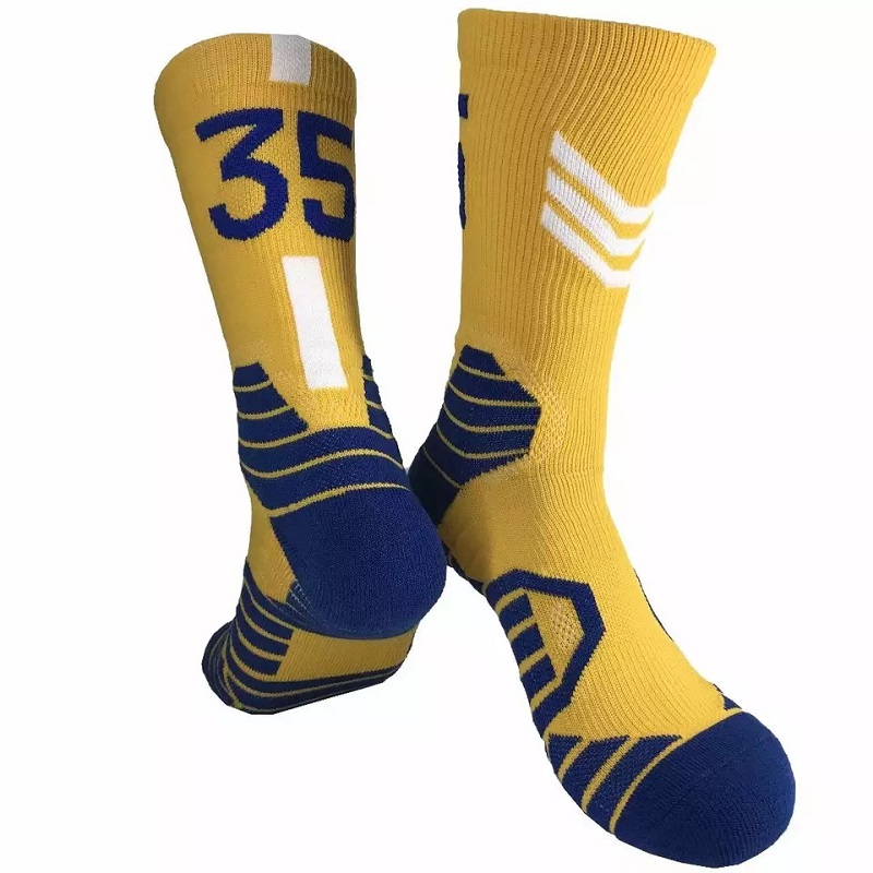Allanales Calcetines de diseño personalizado de equipos de alta calidad Calcetines deportivos de baloncesto de algodón