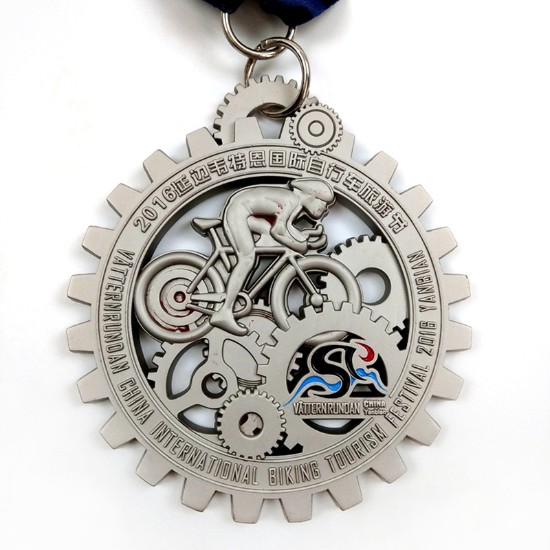 Medallas de bicicleta de carreras de la serie Custom Metal Custic Cycle NUEVA Custom Metal