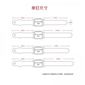 Bandas de correa de reloj de silicona de goma de goma suave personalizada para Apple iwatch