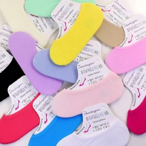 Summer delgadaniña colorida mocasines invisibles calcetines al por mayor de malas calcetines de malla para mujeres para mujeres