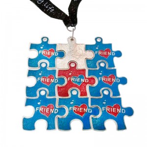 Percha de medalla de metal personalizada lego medall metal metal medallion