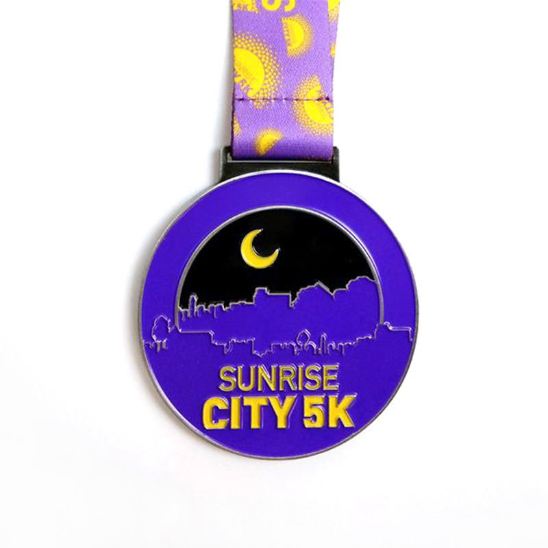 Medalla personalizada de Halloween Run Medallasnocturnas Medallas de medallas Medallas de maratón