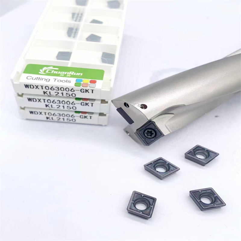 Chuanrun CNC Herramientas de carburo Inserto WDXT WDXT High Speed ​​/light Carbide Drilling Inserts