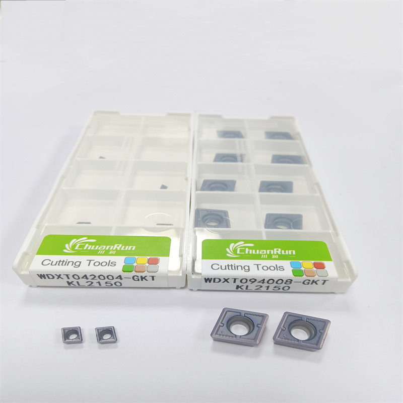 Chuanrun CNC Herramientas de carburo Inserto WDXT WDXT High Speed ​​/light Carbide Drilling Inserts