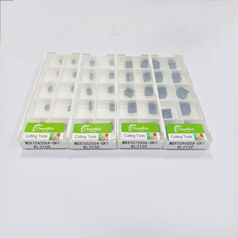 Chuanrun CNC Herramientas de carburo Inserto WDXT WDXT High Speed ​​/light Carbide Drilling Inserts