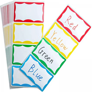 pegatinas escritas a mano pegatinas de bricolaje