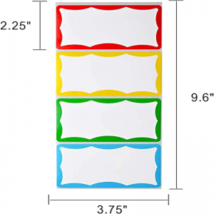 pegatinas escritas a mano pegatinas de bricolaje