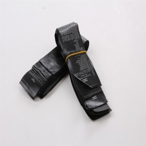 Marca de impresión de seda de alta calidad, marca de impresión personalizada