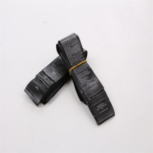 Marca de impresión de seda de alta calidad, marca de impresión personalizada