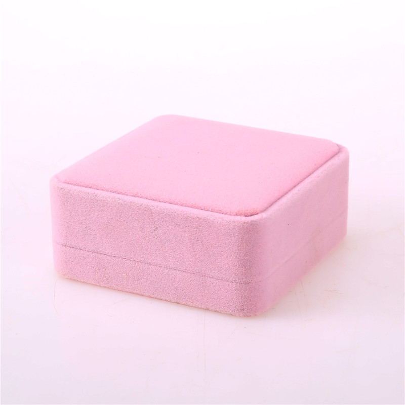 Caja de regalo de joyería rosa, caja de regalo de joyería personalizada