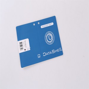 Instrucciones de tarjeta de papel plegables personalizadas