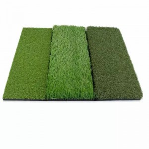 Alfombra de golpe de golf tri-turf