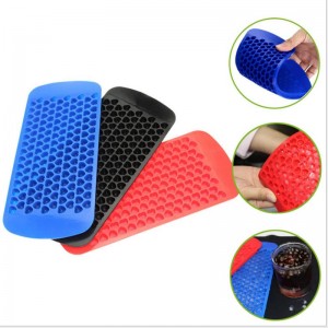 Silicone mini bandejas de cubos de hielo, 150 piezas en forma de corazón moldes de hielo triturado liberación fácil de hielo pequeños para cócteles de whisky enfriando, gadgets de cocina bandejas de hielo apilables, herramientas de ...