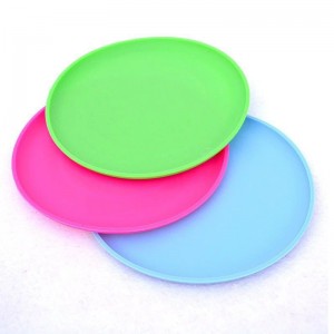 Disc de perro Silicone Puppy Flyer juguete Strising Dog Saucer flotante reaccionando juguetes interactivos de entrenamiento más rápido para pequeños perros para perros medianos juguetes deportivos al aire libre