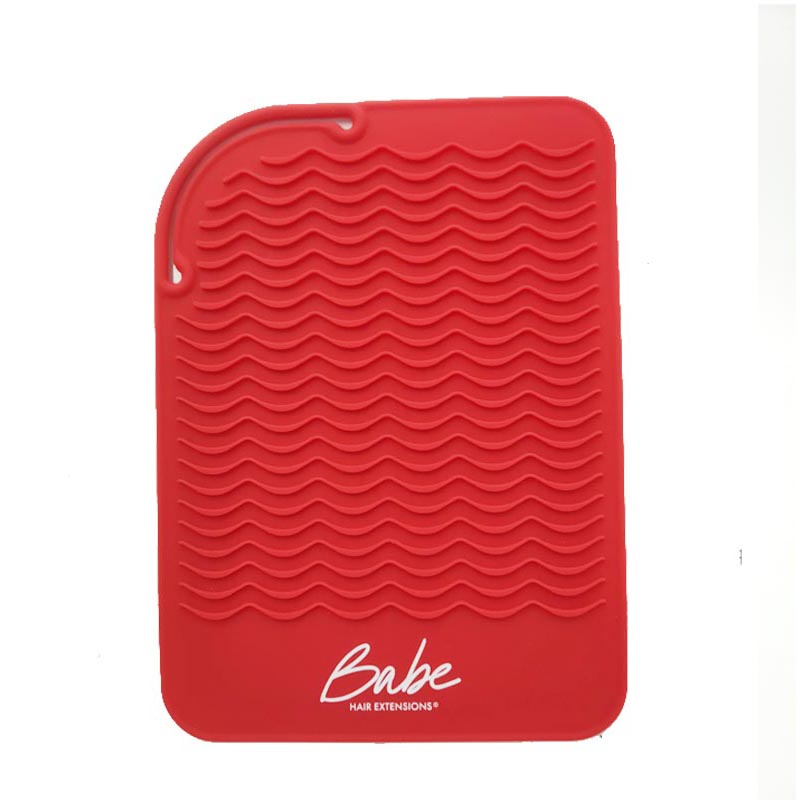Almohadilla profesional de estación de forma resistente al calor de silicona, adecuada para todos los alisadores de pelo, rizadores de pelo, almohadillas de alisadores de pelo, planchas, utensilios para el cabello, secadores de pelo, peluqueros de herramientas de salón