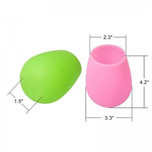 Casas de vino de silicona inquebrantables de 12 oz, copas reutilizables a prueba de vino Shatterport para fiestas, campamentos, playas y botes, copas de vino de silicona sin tallo, lúpulo hippie,