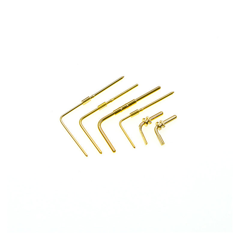 Pin de enchufes de latón&Sockets --- Finización del ángulo recto