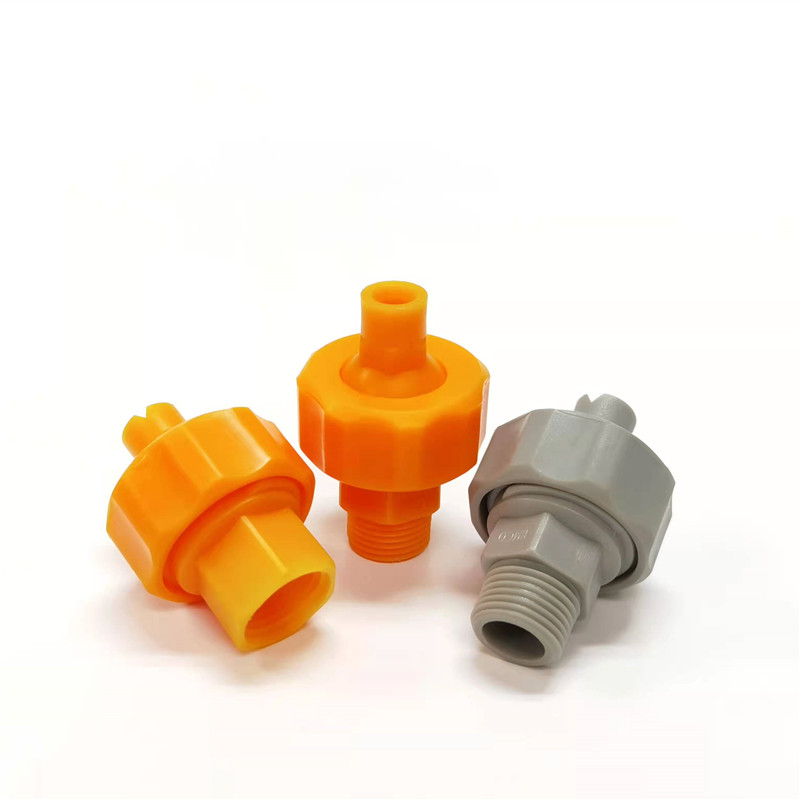 Conector de una bola ajustable Boquilla de pulverización de ajuste de unión de bola universal ajustable ajustable