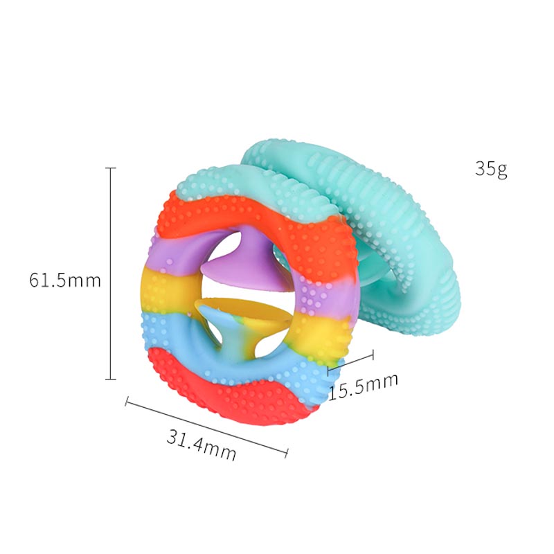 Copa de succión de silicona antideslizante Tipo de cinco dedos Proporcionamiento de fuerza de entrenamiento Silicona Trainer de agarre de silicona Hand y ejercicio de antebrazo y fortalecedor para el hombre, Fortalecedor de la mano, anillo de ejercicio de mano de agarre