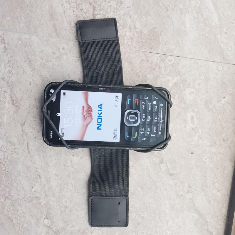 Correa del brazo del teléfono Correa del brazo del brazo Caso del teléfono para el teléfono Correa del brazo del soporte del teléfono para correr caminando caminando jogging viajar