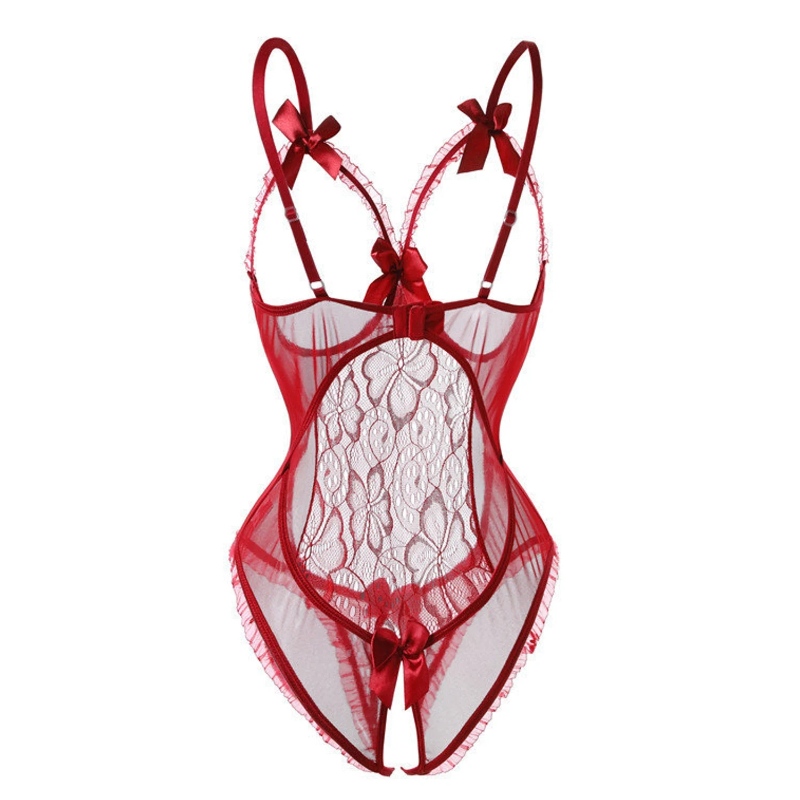 Lencería de una pieza, lencería sexy, lencería de encaje, lencería transparente, traje de lencería, lencería de talla grande, lencería de trajes, cuerdas de encaje