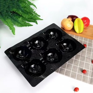 Exhibir bandeja de fruta 388*282*55 mm 6 ranuras