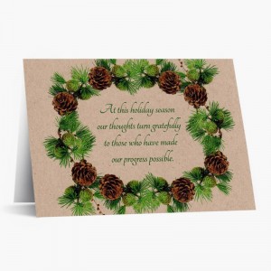 Tarjeta de etiqueta de papel marrón