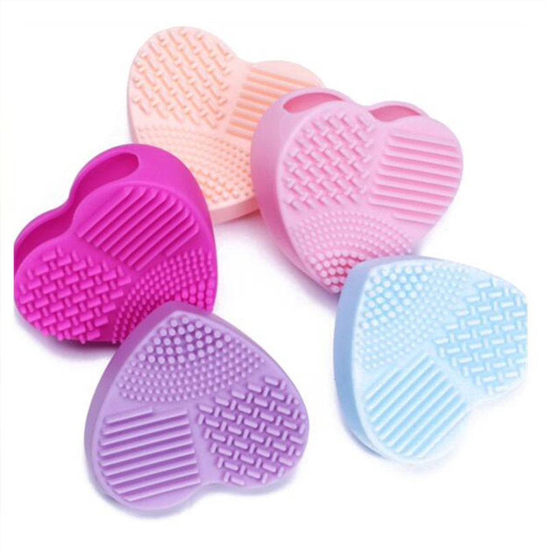 Cepillo de maquillaje Cleaner Silicona Silicona Multiplejado Cepillo de maquillaje de maquillaje Cepillo de limpieza de herramientas esenciales